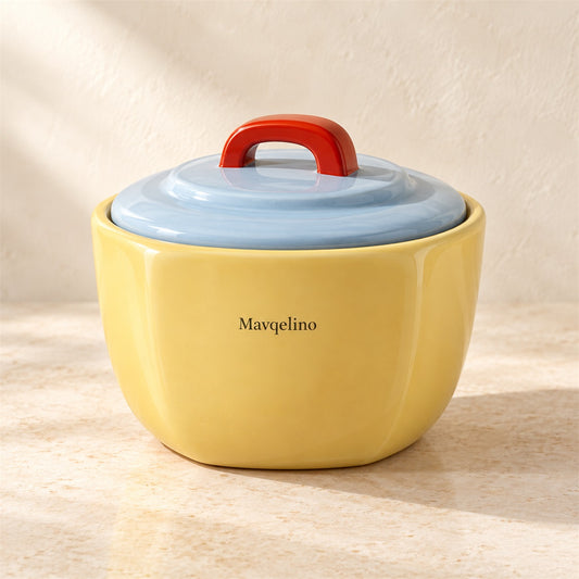 Mavqelino Round Lidded Prep Pot - main product view