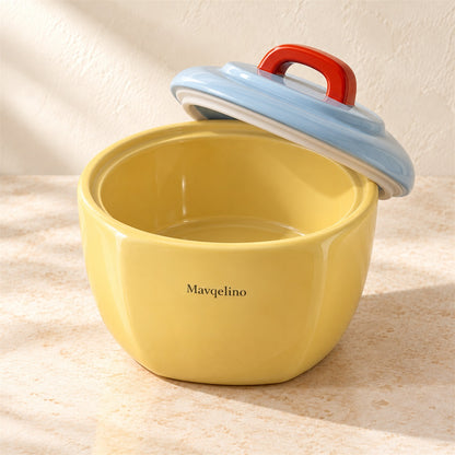 Mavqelino Round Lidded Prep Pot - secondary product view
